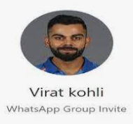 Virat Kohli WhatsApp Groups Links