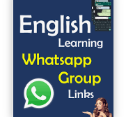 English Language learning WhatsApp Group Links