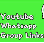 YouTube WhatsApp Groups Links