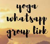Yoga WhatsApp Groups Links
